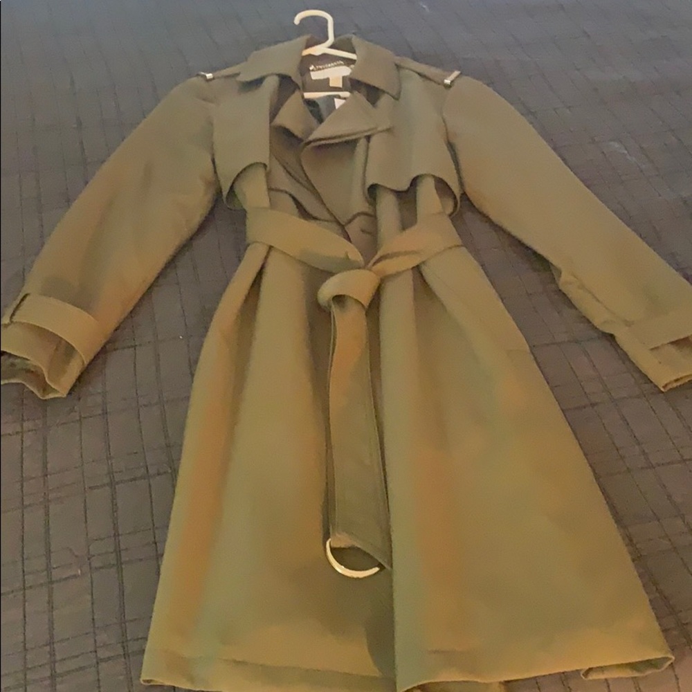 COPY - Michael Kors olive green trench coat